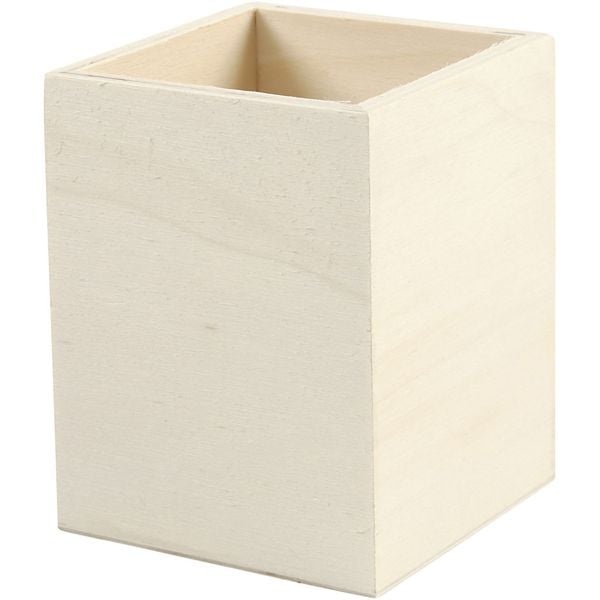 Produktbild: Creativ Company Stifthalter, H 9,5 cm, Gr&ouml;&szlig;e 7,5x7,5 cm, 1 Stk