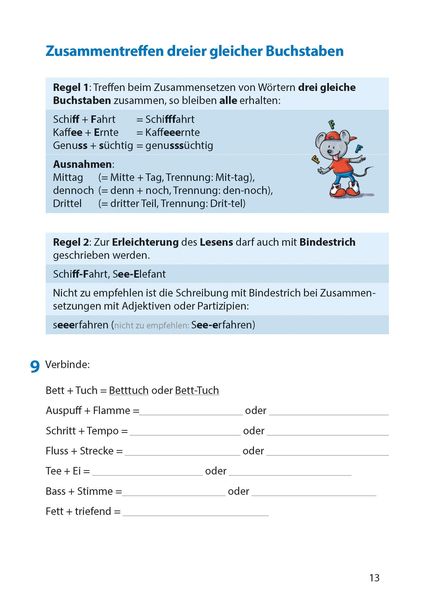 Rechtschreibtraining ab 5. Klasse und für Erwachsene