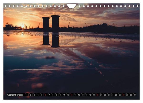 Produktbild: Hamburg - die sch&ouml;nste Stadt der Welt (Wandkalender 2026 DIN A4 quer), CALVENDO Monatskalender