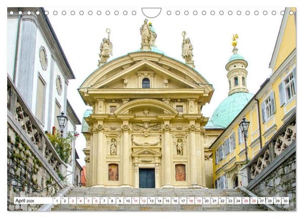 Produktbild: Graz - eine Stadt mit Flair (Wandkalender 2026 DIN A4 quer), CALVENDO Monatskalender