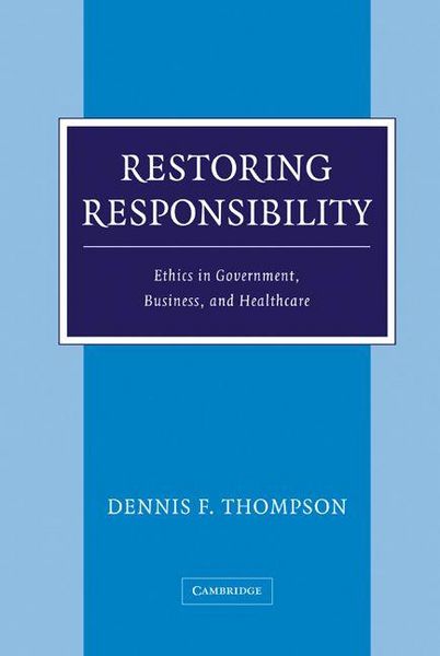 Produktbild: Restoring Responsibility