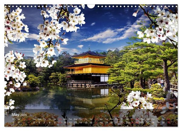 Produktbild: Japan Magic of a great country (Wall Calendar 2026 DIN A3 landscape), CALVENDO 12 Month Wall Calendar