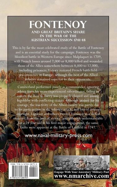Produktbild: Fontenoy and Great Britain's Share in The War Of The Austrian Succession 1741-48