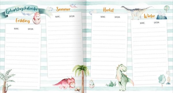 Produktbild: Meine ersten Freunde &ndash; Dinos (Aquarell-Optik)