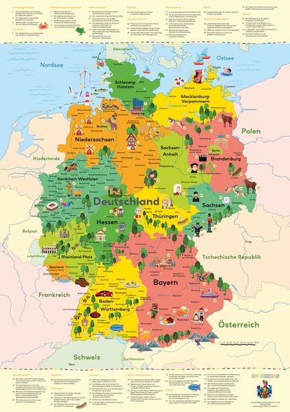 Produktbild: Kinder-Deutschlandkarte