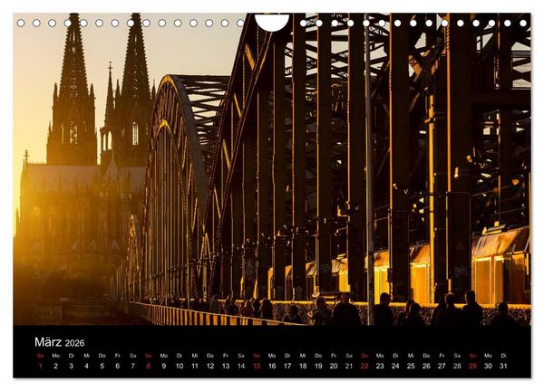 Produktbild: K&ouml;lner - Blickwinkel (Wandkalender 2026 DIN A4 quer), CALVENDO Monatskalender