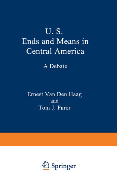 Produktbild: U. S. Ends and Means in Central America