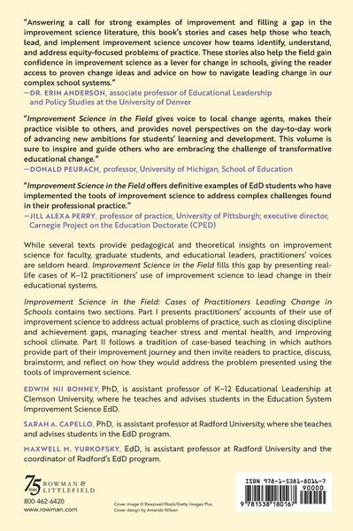 Produktbild: Improvement Science in the Field