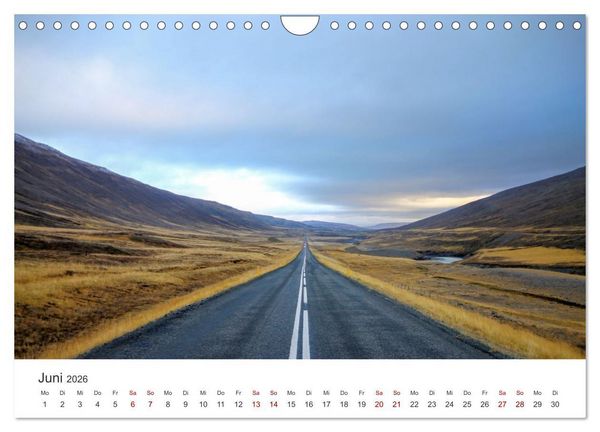 Produktbild: Island - Mehr als nur eine Insel. (Wandkalender 2026 DIN A4 quer), CALVENDO Monatskalender