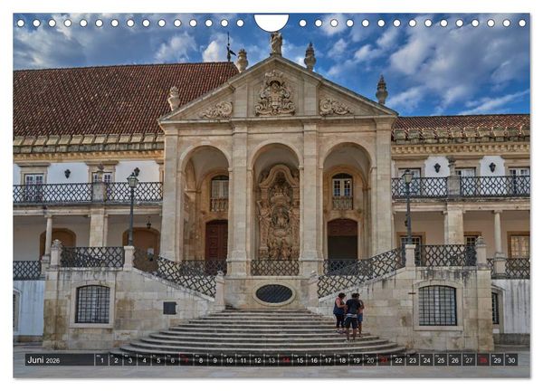 Produktbild: Portugal - Bilder dreier St&auml;dte (Wandkalender 2026 DIN A4 quer), CALVENDO Monatskalender