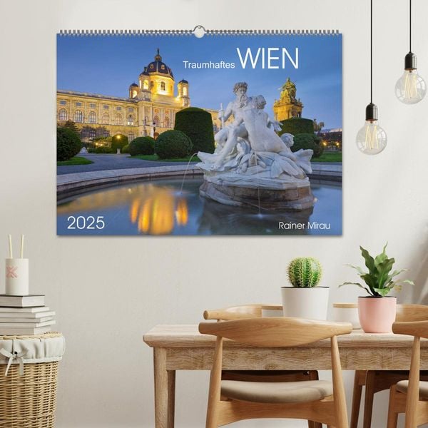 Traumhaftes Wien 2025 (Wandkalender 2025 DIN A2 quer), CALVENDO