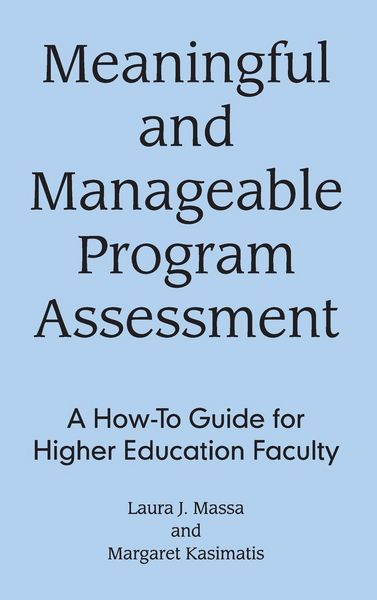 Produktbild: Meaningful and Manageable Program Assessment