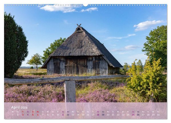 Produktbild: Im Herzen der L&uuml;neburger Heide (Wandkalender 2026 DIN A2 quer), CALVENDO Monatskalender