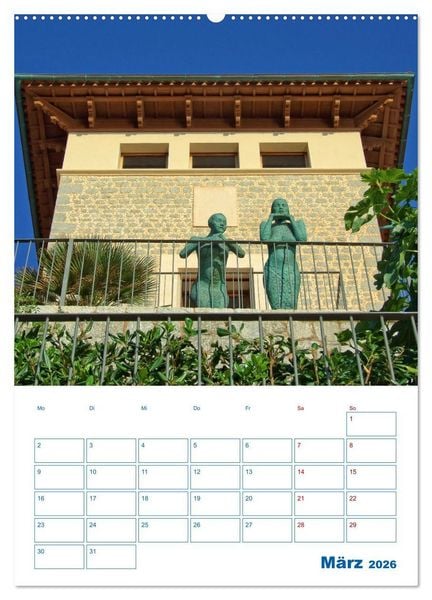 Produktbild: S&oacute;ller auf Mallorca &ndash; Terminplaner (Wandkalender 2026 DIN A2 hoch), CALVENDO Monatskalender