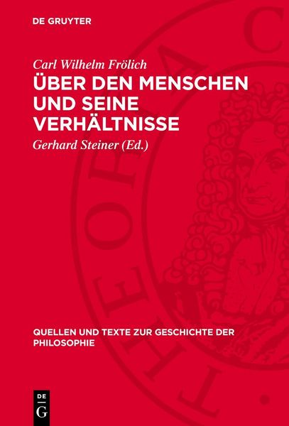 Produktbild: &Uuml;ber den Menschen und seine Verh&auml;ltnisse