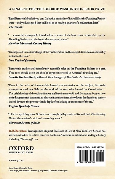 Produktbild: The Founding Fathers Reconsidered