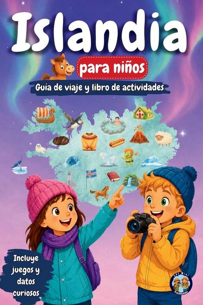 Produktbild: Islandia para ni&ntilde;os - Gu&iacute;a de viaje y libro de actividades