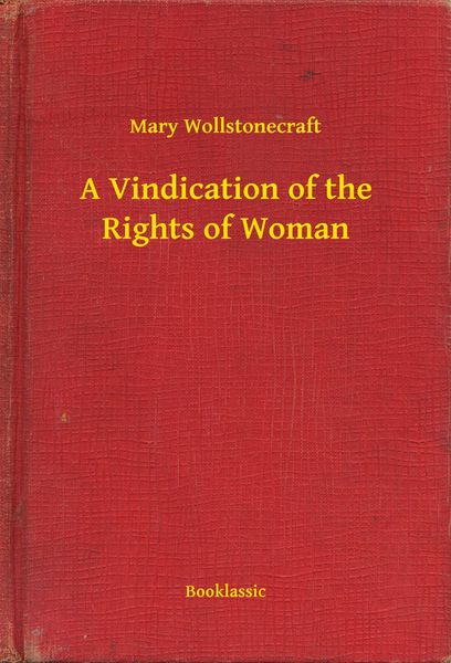 Produktbild: A Vindication of the Rights of Woman
