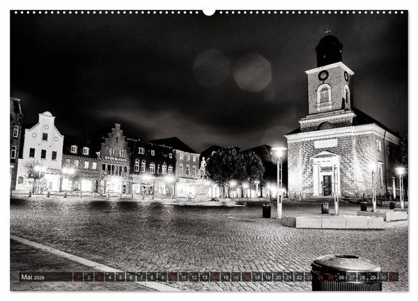 Produktbild: Ein Blick auf Husum (hochwertiger Premium Wandkalender 2026 DIN A2 quer), Kunstdruck in Hochglanz