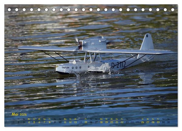 Produktbild: Abenteuer Wasserflug (Tischkalender 2026 DIN A5 quer), CALVENDO Monatskalender