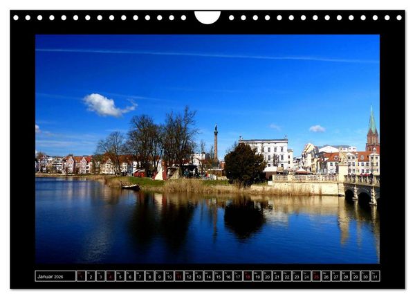Produktbild: Residenzstadt Schwerin (Wandkalender 2026 DIN A4 quer), CALVENDO Monatskalender