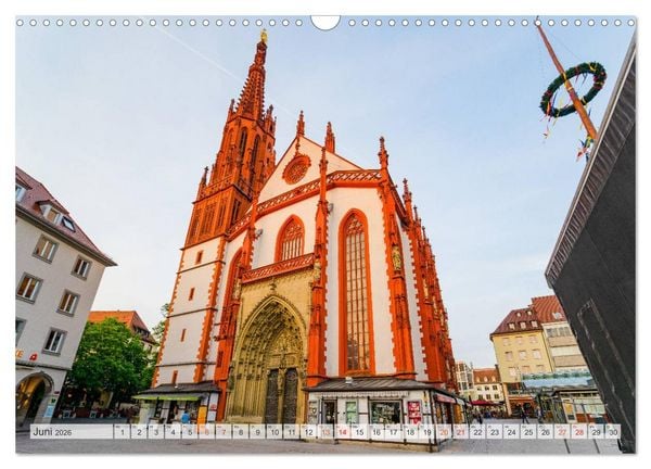 Produktbild: W&uuml;rzburg Impressionen (Wandkalender 2026 DIN A3 quer), CALVENDO Monatskalender