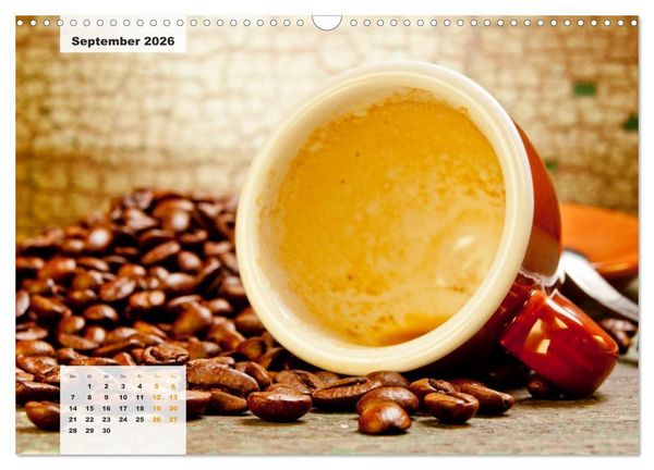 Produktbild: KAFFEE 2026 (Wandkalender 2026 DIN A3 quer), CALVENDO Monatskalender