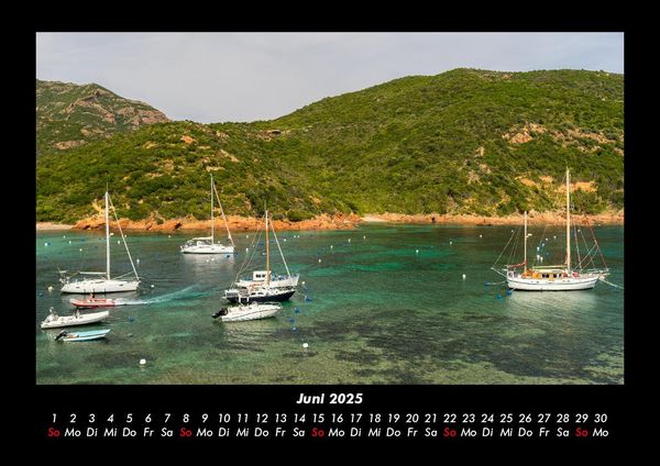 Produktbild: Boote 2025 Fotokalender DIN A3