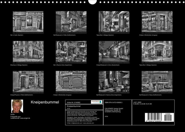 Produktbild: Kneipenbummel (Wandkalender 2022 DIN A3 quer)