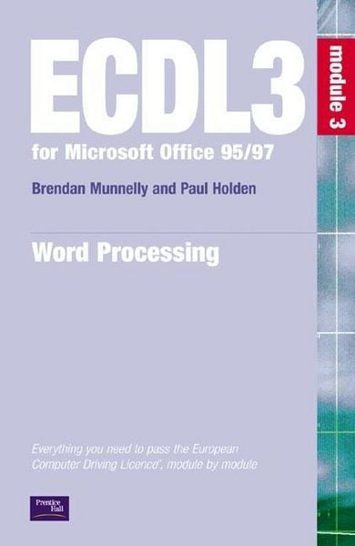 Produktbild: Holden, P: ECDL 95/97