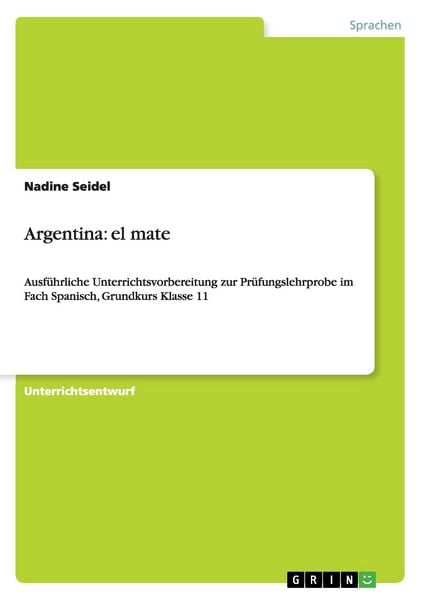 Produktbild: Argentina: el mate