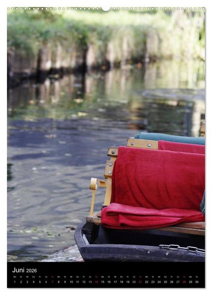 Produktbild: Wunderbarer Spreewald (hochwertiger Premium Wandkalender 2026 DIN A2 hoch), Kunstdruck in Hochglanz