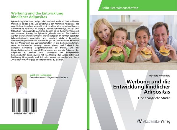 Produktbild: Werbung und die Entwicklung kindlicher Adipositas