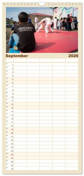 Produktbild: Familienplaner 2026 - ARMENIEN - Land der fr&uuml;hen Christen mit 5 Spalten (Wandkalender, 21 x 45 cm) CALVENDO