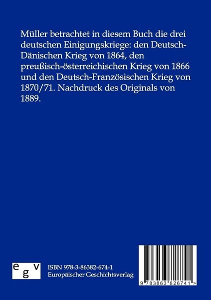 Produktbild: Deutsche Einigungskriege 1864-1871