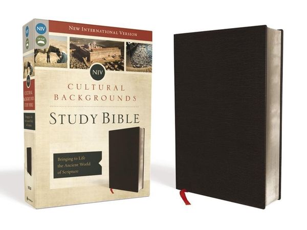 Produktbild: NIV, Cultural Backgrounds Study Bible, Bonded Leather, Black