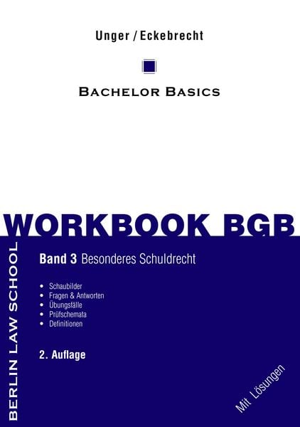 Produktbild: Workbook BGB Band III