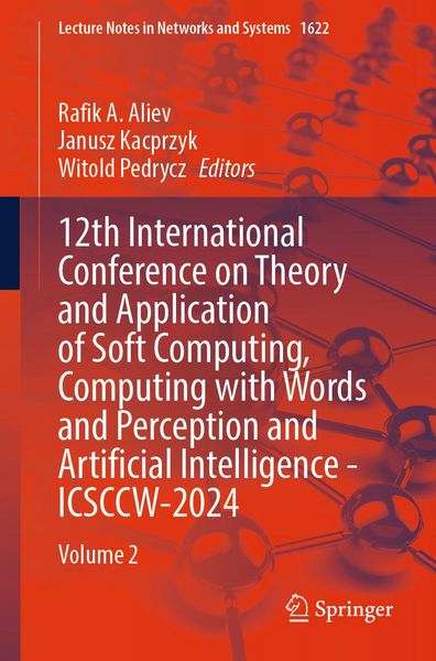 Produktbild: 12th International Conference on Theory and Application of Soft Computing, Computing with Words and Perception and Artificial Intelligence - ICSCCW-20