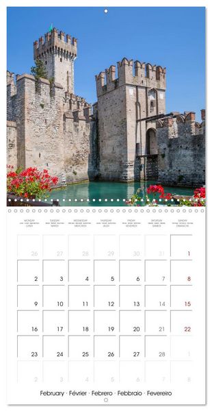 Produktbild: Lovely impressions from LAKE GARDA (Wall Calendar 2026 12 &times; 12 Inch) CALVENDO 12 Month Wall Calendar