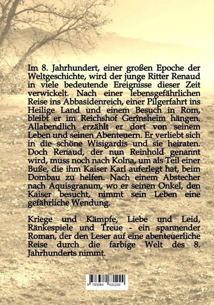 Produktbild: Die Reinoldus Saga - ein historischer Roman im fr&uuml;hen Mittelalter