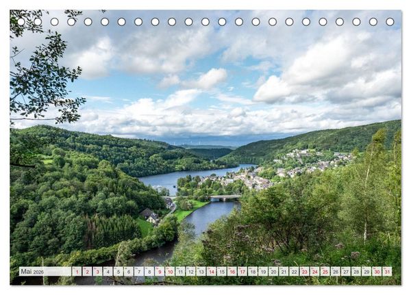 Produktbild: Nationalpark Eifel - Sch&ouml;ne Tage im Gr&uuml;nen (Tischkalender 2026 DIN A5 quer), CALVENDO Monatskalender