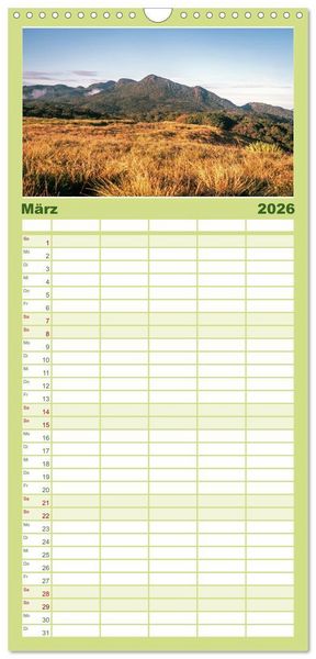 Produktbild: Familienplaner 2026 - Sri Lanka - landschaftliche Vielfalt mit 5 Spalten (Wandkalender, 21 x 45 cm) CALVENDO