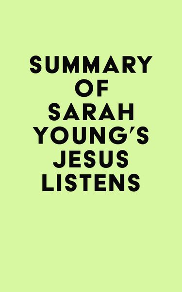 Produktbild: Summary of Sarah Young's Jesus Listens