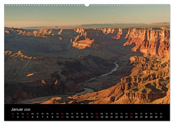 Produktbild: Grand Canyon - Wunder der Natur (hochwertiger Premium Wandkalender 2026 DIN A2 quer), Kunstdruck in Hochglanz