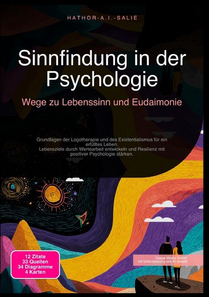 Sinnfindung in der Psychologie: Wege zu Lebenssinn und Eudaimonie, Taschenbuch von Hathor A.I. Salie, Epubli, 9783565184224
