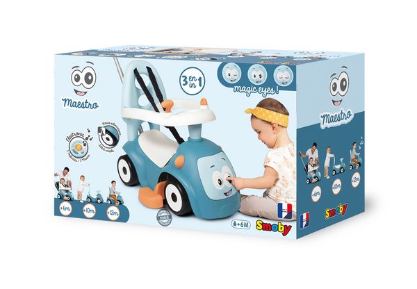 Produktbild: Rutschauto Maestro 3-in-1 Blau