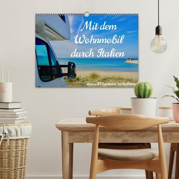Produktbild: Mit dem Wohnmobil durch Italien (Wandkalender 2026 DIN A3 quer), CALVENDO Monatskalender