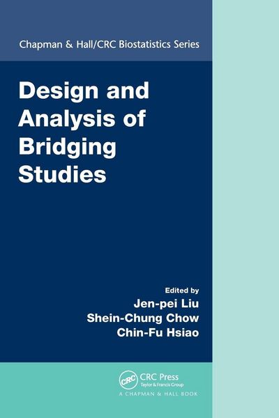 Produktbild: Design and Analysis of Bridging Studies