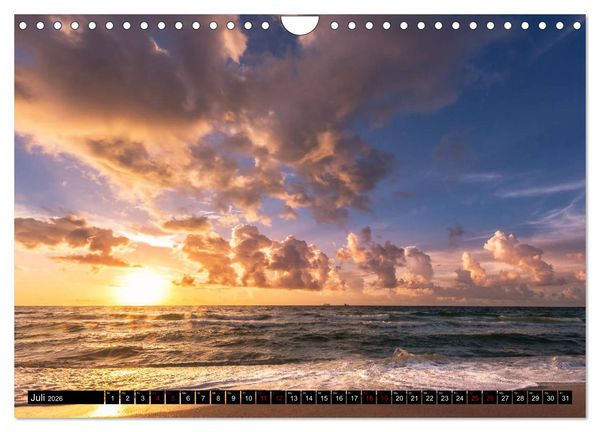 Produktbild: Florida. Der Sonne entgegen. (Wandkalender 2026 DIN A4 quer), CALVENDO Monatskalender