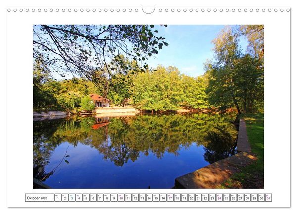 Produktbild: Langen - Hessen (Wandkalender 2026 DIN A3 quer), CALVENDO Monatskalender
